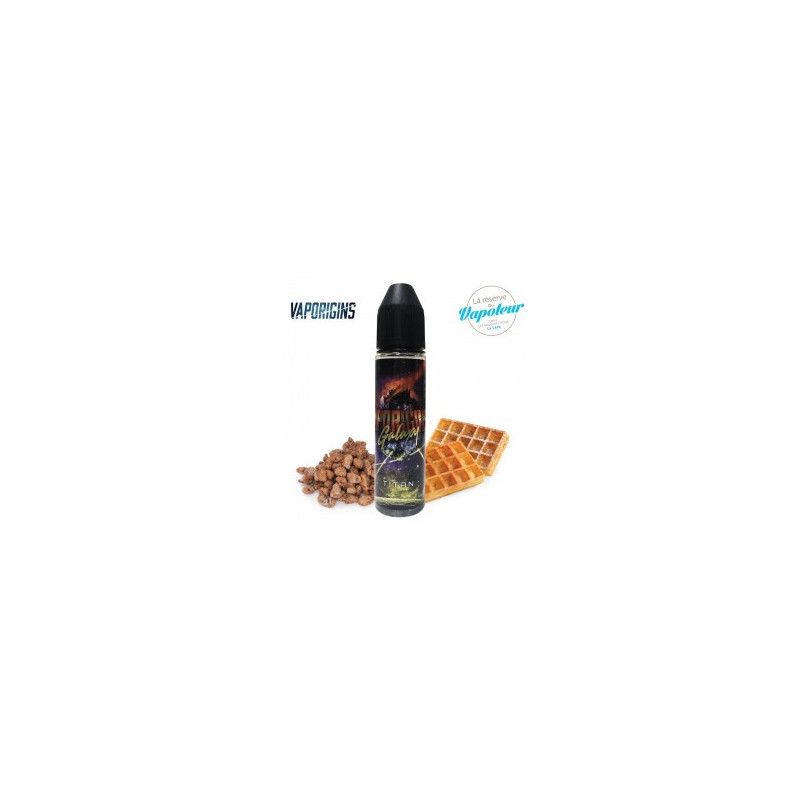 e liquide Titan 50ml gaufre et pralines grillées par Vaporigins - La réserve du vapoteur